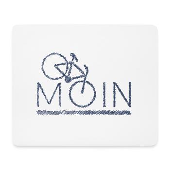 MOIN Fahrrad Kritzeln Mountainbike Radeln Sport - Mousepad (Querformat) - Weiß - Vorne