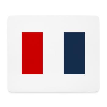 Flagge Frankreichs 1790 1794 - Mousepad (Querformat) - Weiß - Vorne