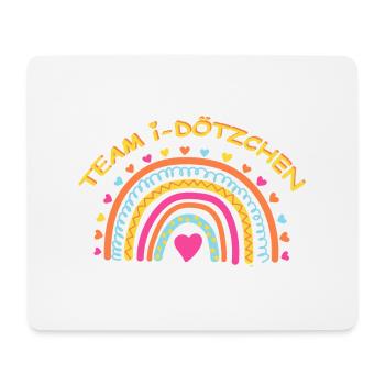 i-dötzchen Einschulung idötzchen Schulbeginn 1.Tag - Mousepad (Querformat) - Weiß - Vorne