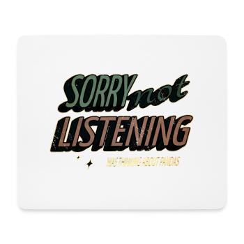 cats womens march awesome support your local - Mouse Pad (horizontal) - white - Front