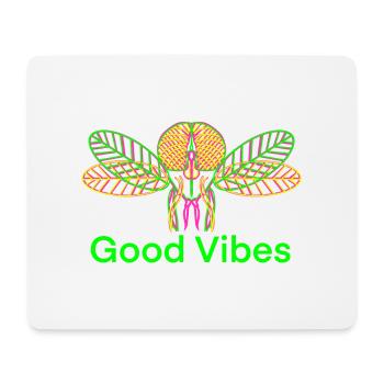 Neon Fly Disco Outfit - Mouse Pad (horizontal) - white - Front