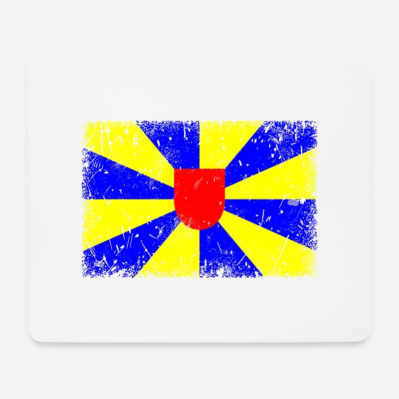 Westflandern - Mousepad (Querformat) - Weiß