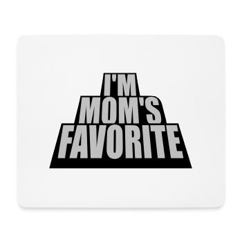 I m mom s - Mousepad (Querformat) - Weiß - Vorne