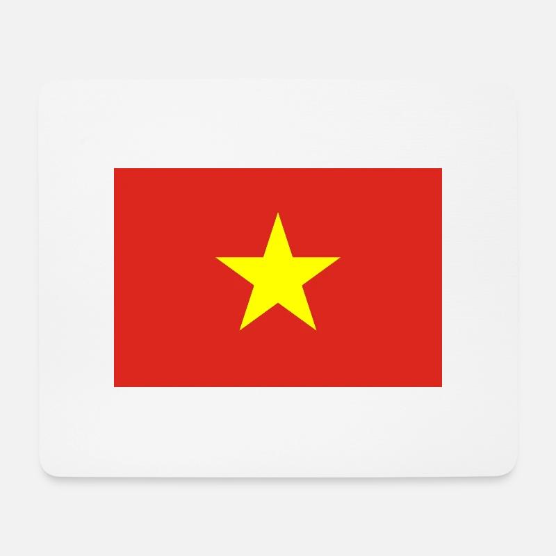 Vietnam - Mousepad (Querformat) - Weiß
