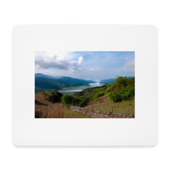 Mawddach Estuary in Snowdonia, North Wales - Mouse Pad (horizontal) - white - Front
