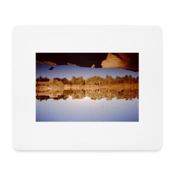 Lake Forest View - Mousepad (Querformat) - Weiß - Vorne