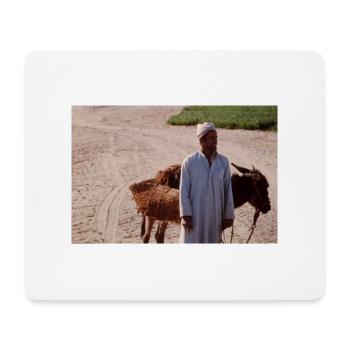 A man - Mousepad (Querformat) - Weiß - Vorne