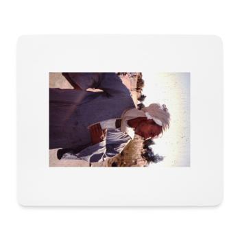 Retro Egypt Man - Mousepad (Querformat) - Weiß - Vorne