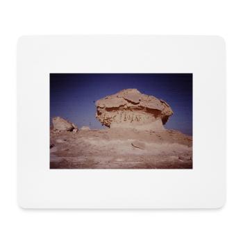 Desert - Mousepad (Querformat) - Weiß - Vorne