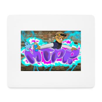 1s-MTPR - Mousepad (Querformat) - Weiß - Vorne