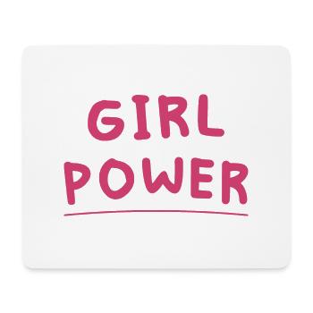 Frauenpower - Mousepad (Querformat) - Weiß - Vorne