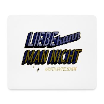 bohnenröstung kaffeebohne kaffeebecher - Mousepad (Querformat) - Weiß - Vorne