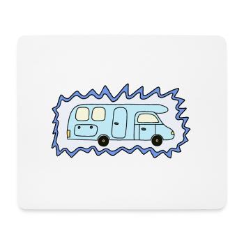 Camper - Mouse Pad (horizontal) - white - Front