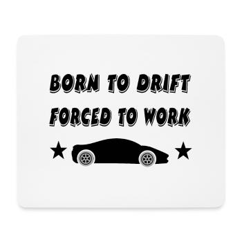 Voiture - Tapis de souris (format paysage) - blanc - Devant