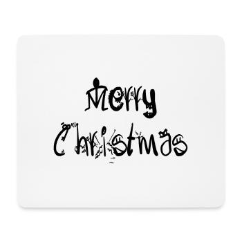 Joyeux Noël. Joyeux Noël - Tapis de souris (format paysage) - blanc - Devant