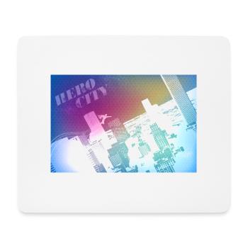 Hero City - Mouse Pad (horizontal) - white - Front