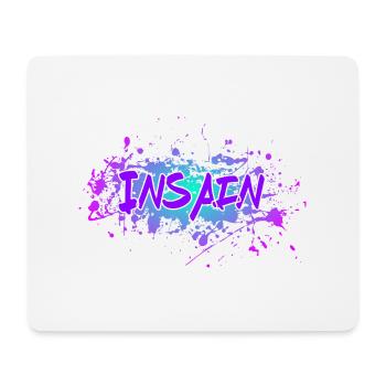 Insain - Mousepad (Querformat) - Weiß - Vorne