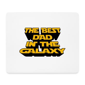 DER BESTE VATER IN DER GALAXIE - Mousepad (Querformat) - Weiß - Vorne