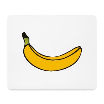 banane 7 A - Tapis de souris (format paysage) - blanc - Devant