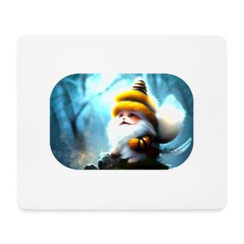 Bee weight - Mouse Pad (horizontal) - white - Front