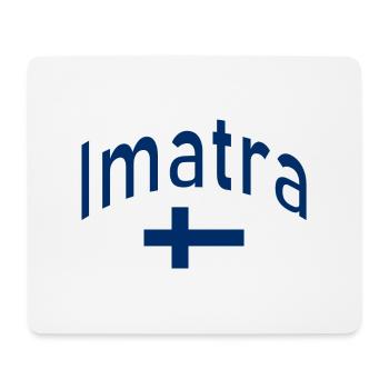 Imatra finland flag - Mouse Pad (horizontal) - white - Front