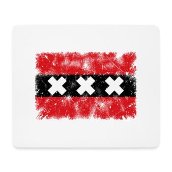 Amsterdam Vintage - Mousepad (Querformat) - Weiß - Vorne