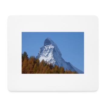Matterhorn - Mousepad (Querformat) - Weiß - Vorne