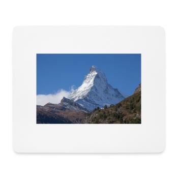Matterhorn - Mousepad (Querformat) - Weiß - Vorne