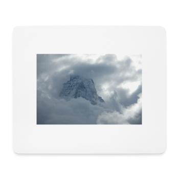 Cervin - Tapis de souris (format paysage) - blanc - Devant