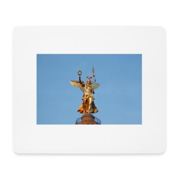 Siegessäule - Mousepad (Querformat) - Weiß - Vorne
