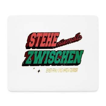 schäferhund zitat lieblingshund bullterrier spruch - Mousepad (Querformat) - Weiß - Vorne
