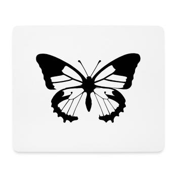 Butterfly Nature Butterflies Vector 10 - Mouse Pad (horizontal) - white - Front