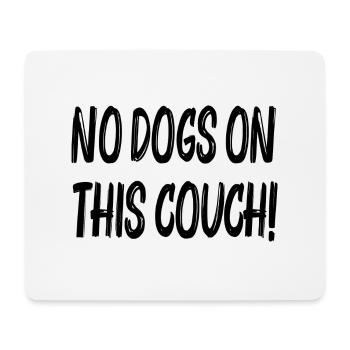 Hund Dog - Mousepad (Querformat) - Weiß - Vorne
