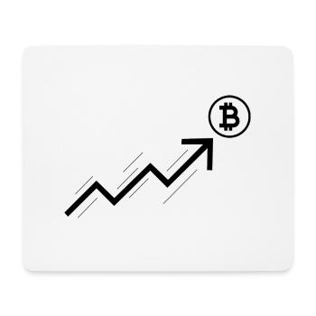 Bitcoin Trading Crypto Stocks - Tapis de souris (format paysage) - blanc - Devant