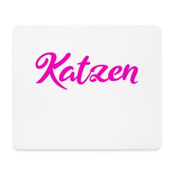 Katzen Mama white - Mousepad (Querformat) - Weiß - Vorne