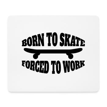 Skateboard Skaten Skate-Fan Skater Skateboarding - Mousepad (Querformat) - Weiß - Vorne