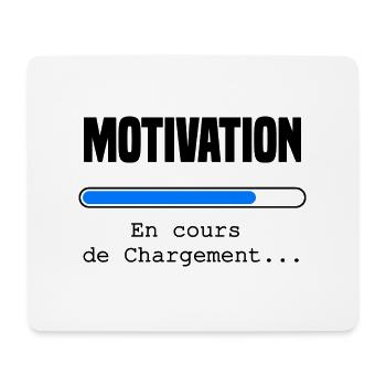 Motivation Loading - Mouse Pad (horizontal) - white - Front