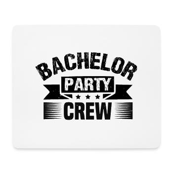 BACHELOR PARTY CREW - Mouse Pad (horizontal) - white - Front