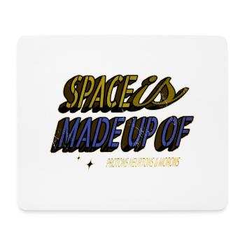 Gift Night Sky Physics Humor Joke - Mouse Pad (horizontal) - white - Front