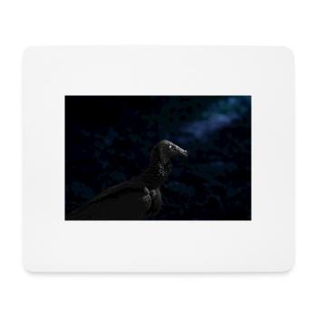 le vautour - Tapis de souris (format paysage) - blanc - Devant