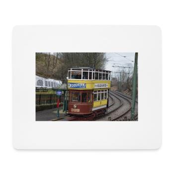Trams - Mouse Pad (horizontal) - white - Front