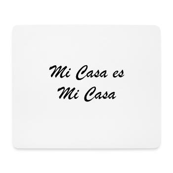Mein Haus ist mein Haus | Poster, Bild, Wohnung - Mousepad (Querformat) - Weiß - Vorne