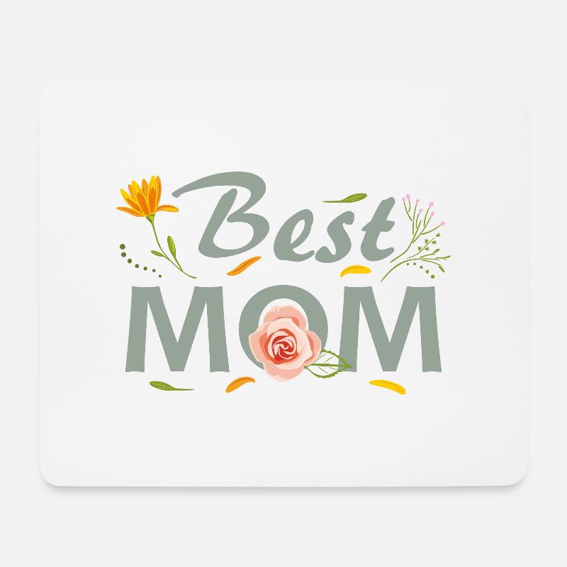 Beste Mutter - Mousepad (Querformat) - Weiß