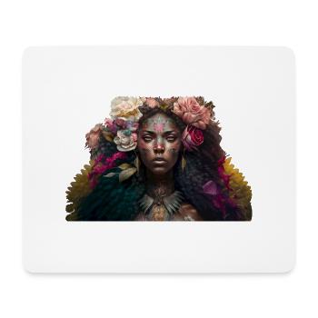 Cadeau Femme Vaudou - Tapis de souris (format paysage) - blanc - Devant