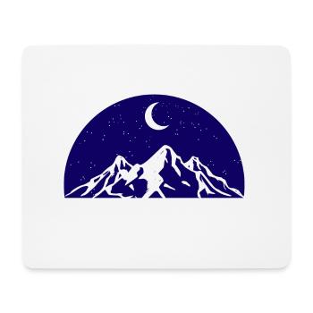 Explore more - Tapis de souris (format paysage) - blanc - Devant