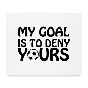 Fußball Soccer - Mouse Pad (horizontal) - white - Front