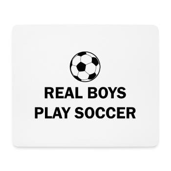 Fußball Soccer - Mouse Pad (horizontal) - white - Front