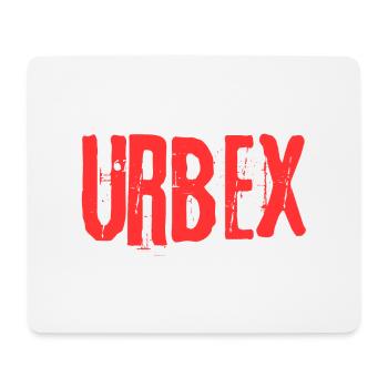 Exploration urbaine : découvrez l'urbex avec style - Tapis de souris (format paysage) - blanc - Devant