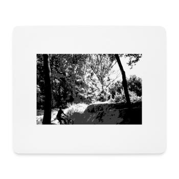BMX (Begriffsklärung - Mousepad (Querformat) - Weiß - Vorne