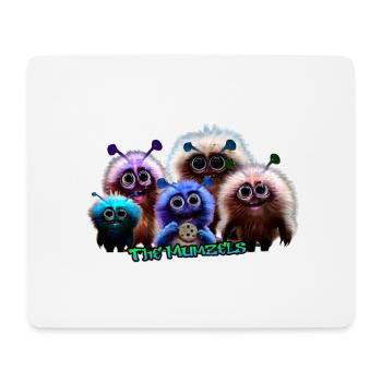 MumzelHunt - Mouse Pad (horizontal) - white - Front